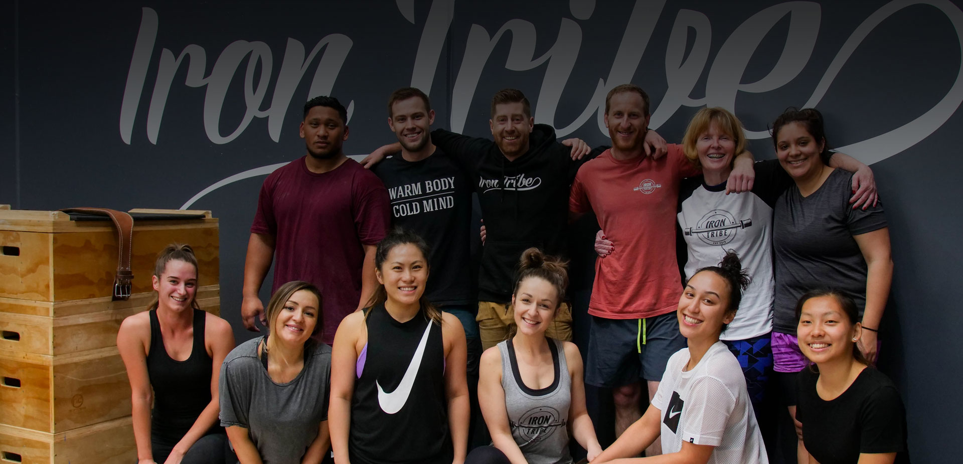 Iron Tribe website banner image